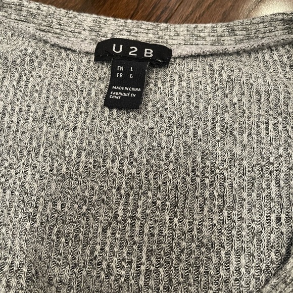 Gray Women's Long Sleeve - Picture 2 of 3